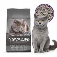 ŻWIREK BENTONITOWY PREMIUM 25L BEZZAPACHOWY ZBRYLAJĄCY BEZPYŁOWY NATURALNY