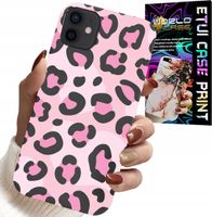 ETUI DO IPHONE 11 - RÓŻOWA PANTERKA PANTERA KOBIECE WZORY