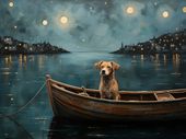Plakat 100x75cm Przygoda o Północy