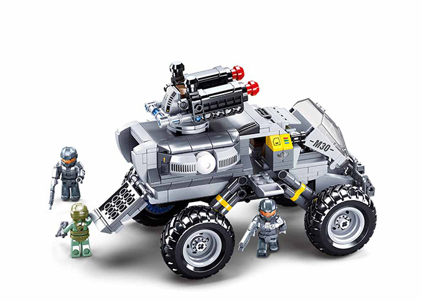 KLOCKI SLUBAN KOSMOS Kosmiczny pojazd z Marsa 545 kompatyb. z LEGO zdjęcie 2