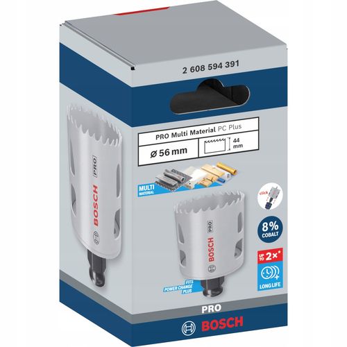 PIŁA OTWORNICA 56 mm MULTI MATERIAL BOSCH PRO na Arena.pl