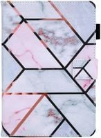 Etui do iPad Mini 6 (2021) 8,3" z Miejscem na Karty Różowo-białe