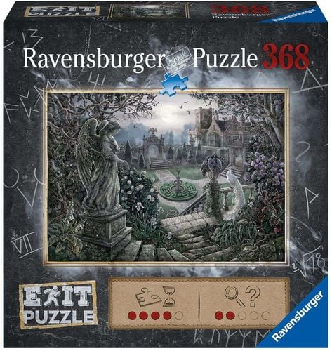 Puzzle Exit 368 elementów. Północ w ogrodzie na Arena.pl