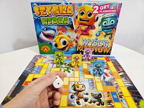 Gra Szybka Rybka+ Wyscig Robotów na Arena.pl