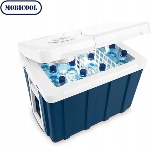 PRZENOŚNA LODÓWKA MOBICOOL MQ40W 39L 12/230V Z KÓŁKAMI na Arena.pl