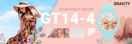 smartwatch damski gravity gt14-4 na Arena.pl
