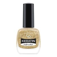 Golden Rose Keratin Glitter Nail Color 406 Keratynowy lakier do paznokci Kolor - 01
