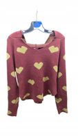 MyMo SWETER BORDEAUX XL/XXL