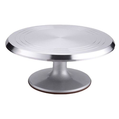 METALOWY Profesjonalny Talerz Obrotowy do Dekorowania Tortów 30cm Patera na Arena.pl