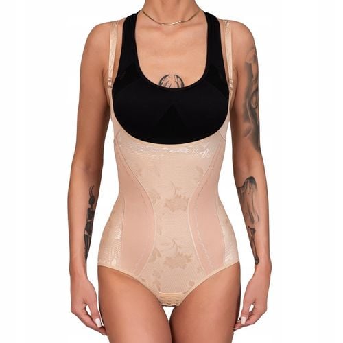 MOCNO wyszczuplające BODY modelujące KORYGUJĄCY gorset na Arena.pl