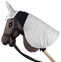 Derka i Nauszniki Skippi dla Hobby Horse - Szara