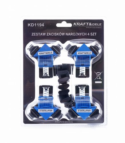 ŚCISK STOLARSKI KĄTOWY 4szt. KD1194 na Arena.pl