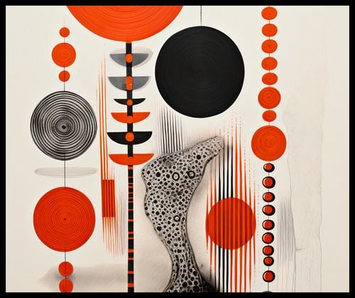 Plakat 60x50cm Kontrastowy Kosmos na Arena.pl