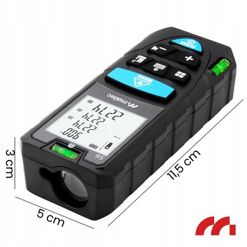 DALMIERZ LASEROWY 50M KĄTOMIERZ POZIOMICA CYFROWY MIERNIK ODLEGŁOŚCI na Arena.pl