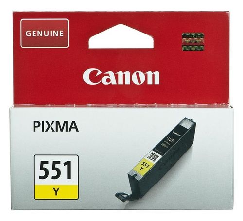 Tusz Canon 6511B001 (oryginał CLI551Y CLI-551Y; żółty) na Arena.pl