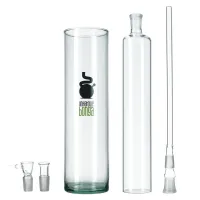 zestaw unikatowe bongo wiadro z rurką - małe 28 cm / 2 mm / 75-55 mm