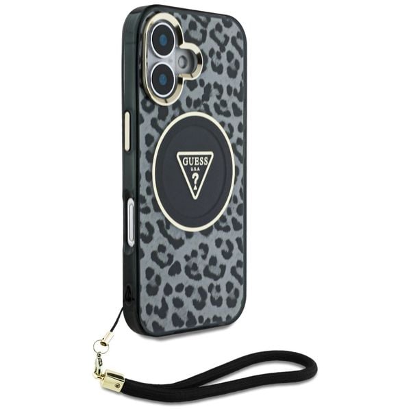Etui Guess do iPhone 16, Czarny MagSafe zdjęcie 3