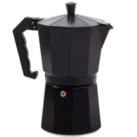 Kawiarka aluminiowa 450 ml na 9 filiżanek kawy praktyczny zaparzacz do domu