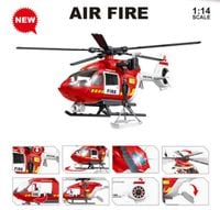 GOTOWY DO AKCJ MODEL HELIKOPTERA STRAŻY POŻARNEJ
