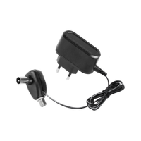Zasilacz antenowy elektroniczny z gniazdem "F" kabel 1m