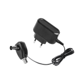 Zasilacz antenowy elektroniczny z gniazdem "F" kabel 1m