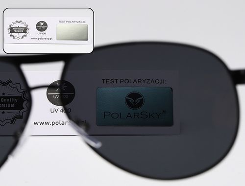 Okulary z polaryzacją POLARSKY Aviator UV400 na Arena.pl