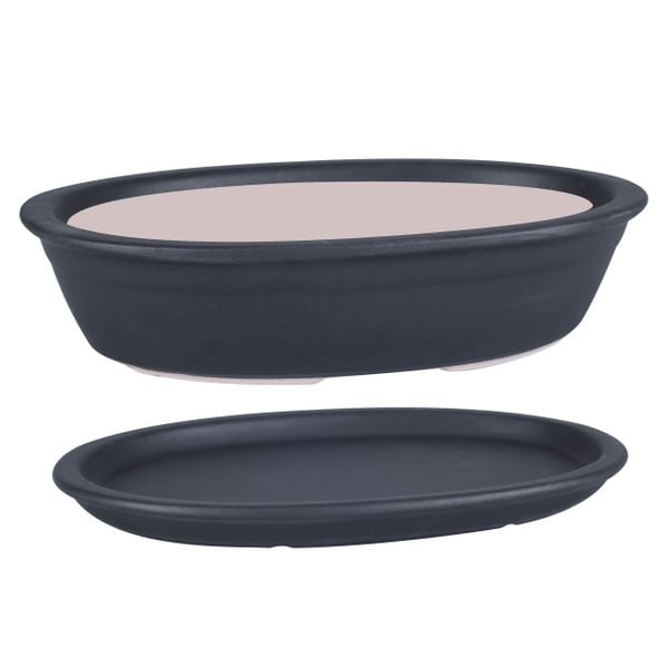 Doniczka ceramiczna bonsai Czarny 50 cm zdjęcie 4