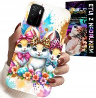 ETUI DO XIAOMI POCO M3 PRO 5G - KRÓLICZKI, ŚWIĄTECZNE, KRÓLIK, WIELKANOC
