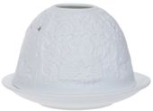Lampion porcelanowy z kominkiem