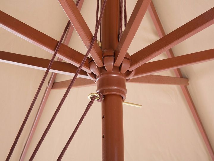 Parasol ogrodowy 270 cm piaskowy zdjęcie 7