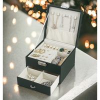 szkatułka, kuferek na biżuterię pd153zie