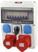 ROZDZIELNICA ROZDZIELNIA ZABEZPIECZONA BUDOWLANA Z WYŁĄCZNIKIEM L0P