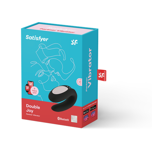 Satisfyer Double Joy Black Incl. Bluetooth And App na Arena.pl