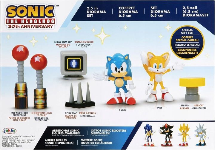 SONIC the Hedgehog Figurki Sonic i Tails diorama zdjęcie 6
