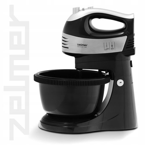 MIKSER RĘCZNY ZELMER LEKKI ROBOT KUCHENNY Z MISĄ 2,5L 4 KOŃCÓWKI TURBO na Arena.pl