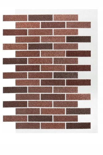 Próbki kolorystyczne cegieł AMK na siatce na Arena.pl