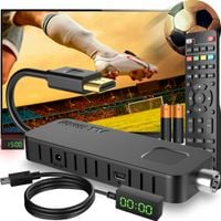 DEKODER Tuner TV dekoder telewizji naziemnej TV STICK LTC NAGRYWANIE PVR