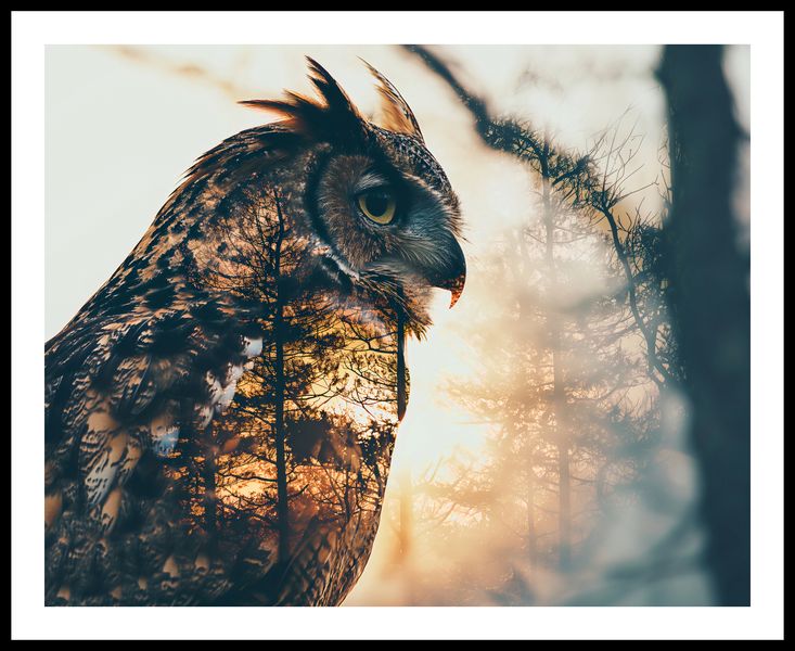 Plakat 76x60,5cm Sowi Duch zdjęcie 3