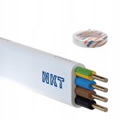 Przewód instalacyjny płaski YDYp 4x1,5 NKT 50mb