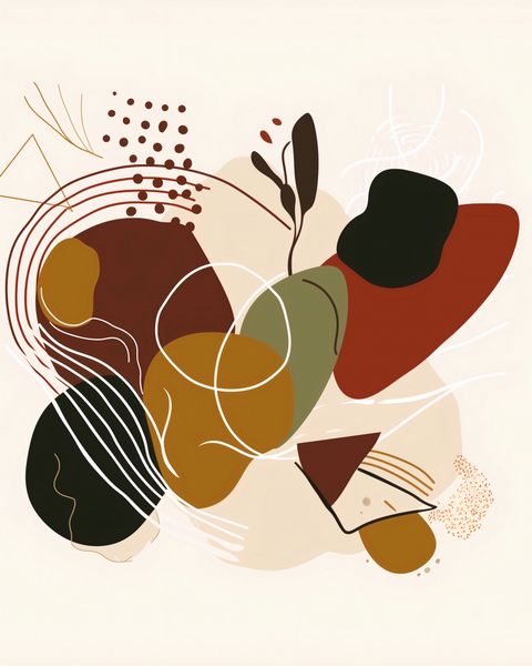 Plakat 40x50cm Organiczna Erupcja zdjęcie 1