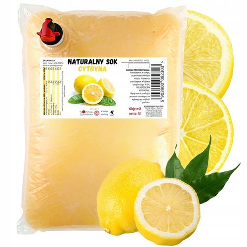 SOK Z CYTRYNY 100% CYTRYN TŁOCZONY CYTRYNOWY NFC 5 na Arena.pl