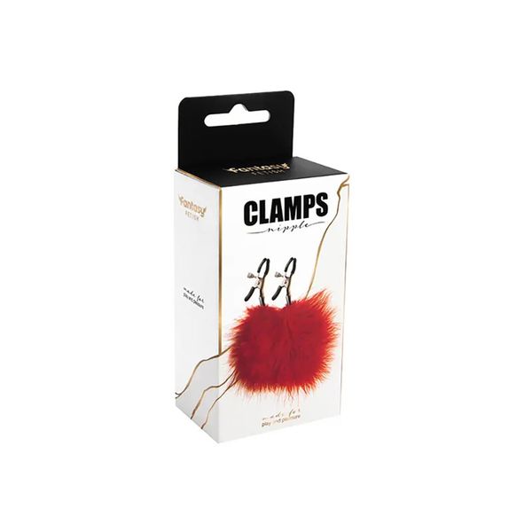 Feather Nipple Clamps With AdjustablePressure, And Soft Comfortable Pads zdjęcie 4