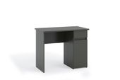 biurko młodzieżowe 92 cm komputerowe szary grafit