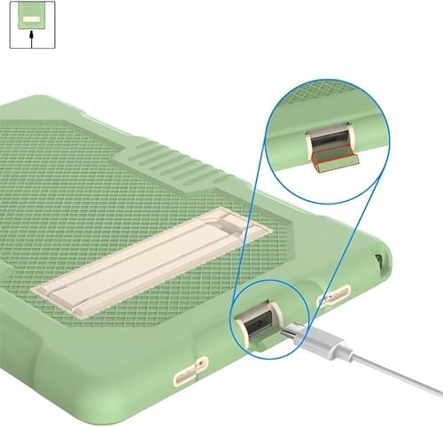 Etui z Uchwytem do Samsung Galaxy Tab A8 10.5 Cala Zielone na Arena.pl