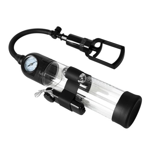 Pompka-Powerpump MASTER Vibrating - Black&Clear na Arena.pl