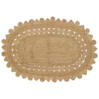 Dywan Beżowy 205 x 305 cm Juta