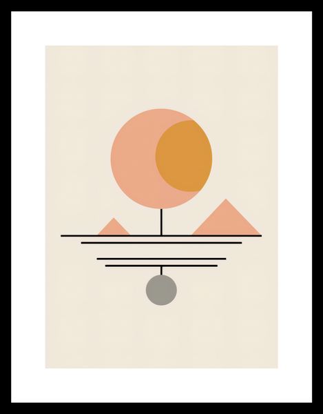 Plakat 20,5x28,4cm Geometryczna Utopia zdjęcie 3