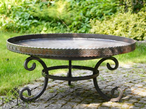 Palenisko ogrodowe 70 cm WĘŻYK surowe - polski producent ES-ER na Arena.pl