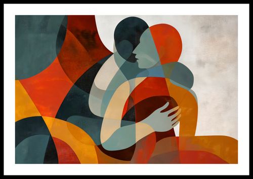 Plakat 60x40cm Objęcia na Arena.pl