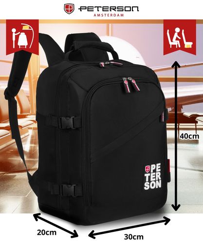 plecak ptn plg-02-d-7245 black+red na Arena.pl